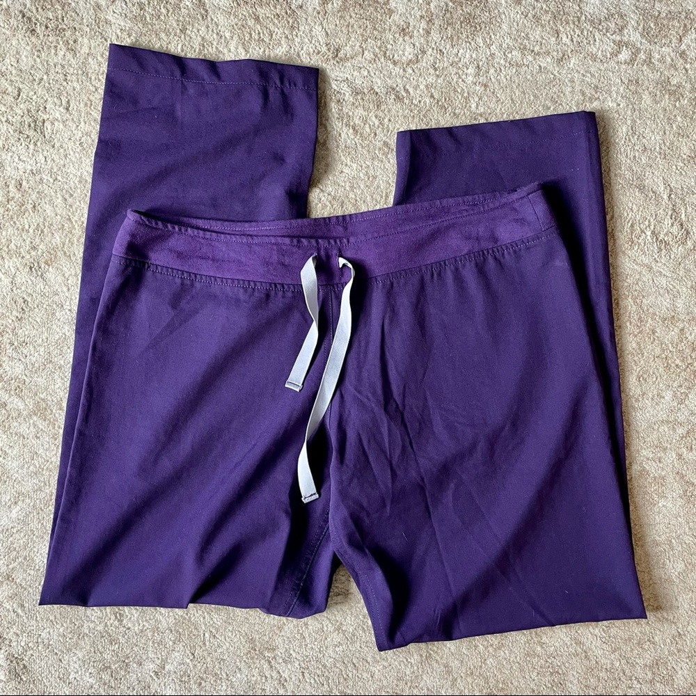 Figs Purple Livingston Pants Large